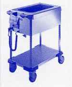 Food serving trolley heated SAW 1 AA