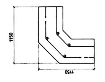 Round conveyor belt, segment RFK-90