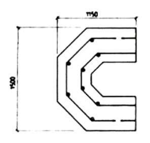 Round conveyor belt, segment RFK-180